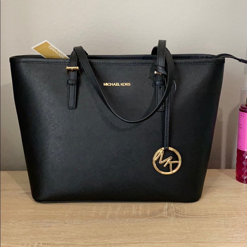 NWT Michael Kors Jet Set Travel Tote